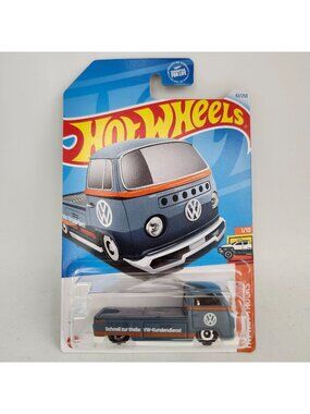 Hot Wheels VW Volkswagen T2 Pickup Steel Blue 2024 HW Hot Trucks 1/10 42/250